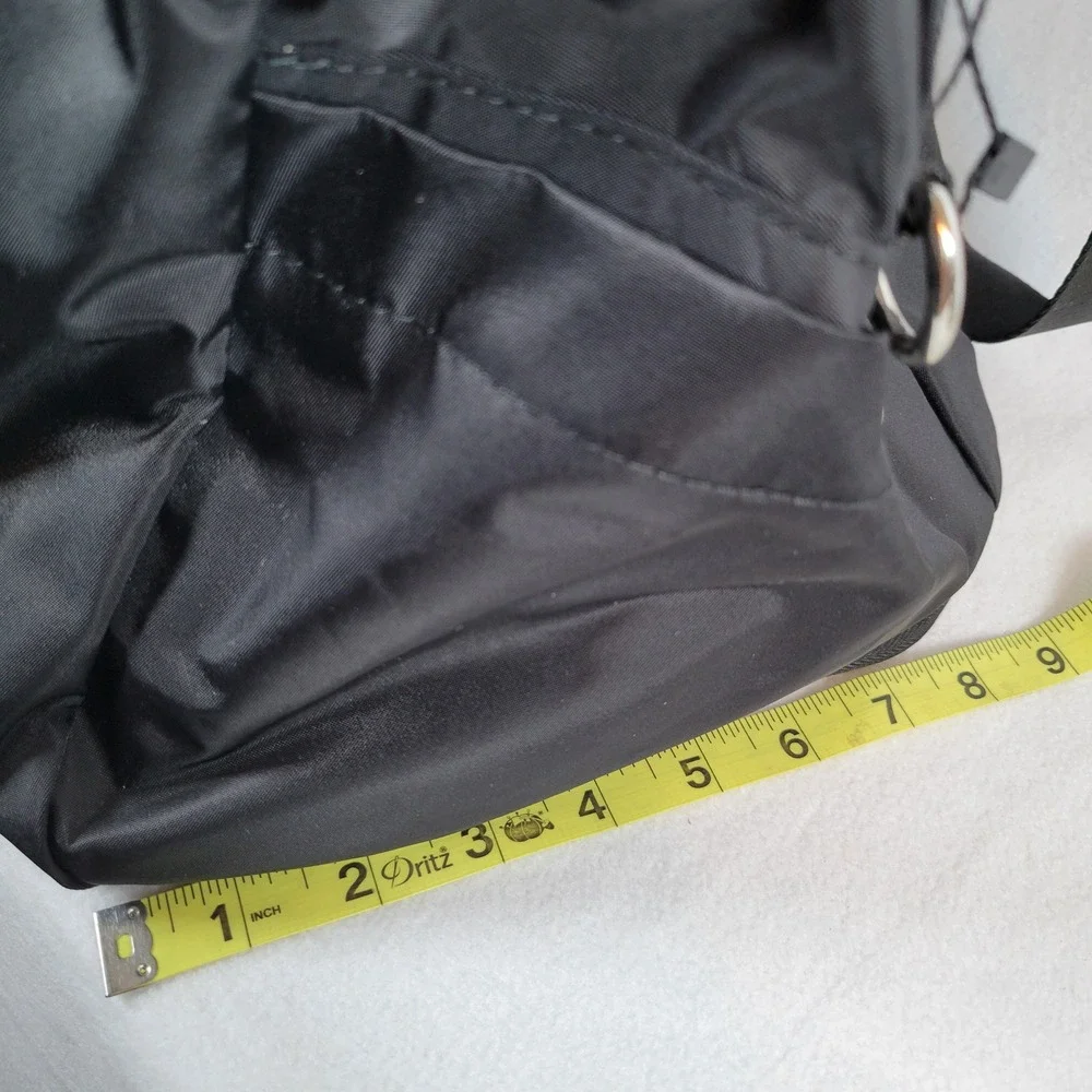 IHKWIP Unisex Packable Duffel Bag Cosmetic Case Toiletry Bag Black Travel Gym